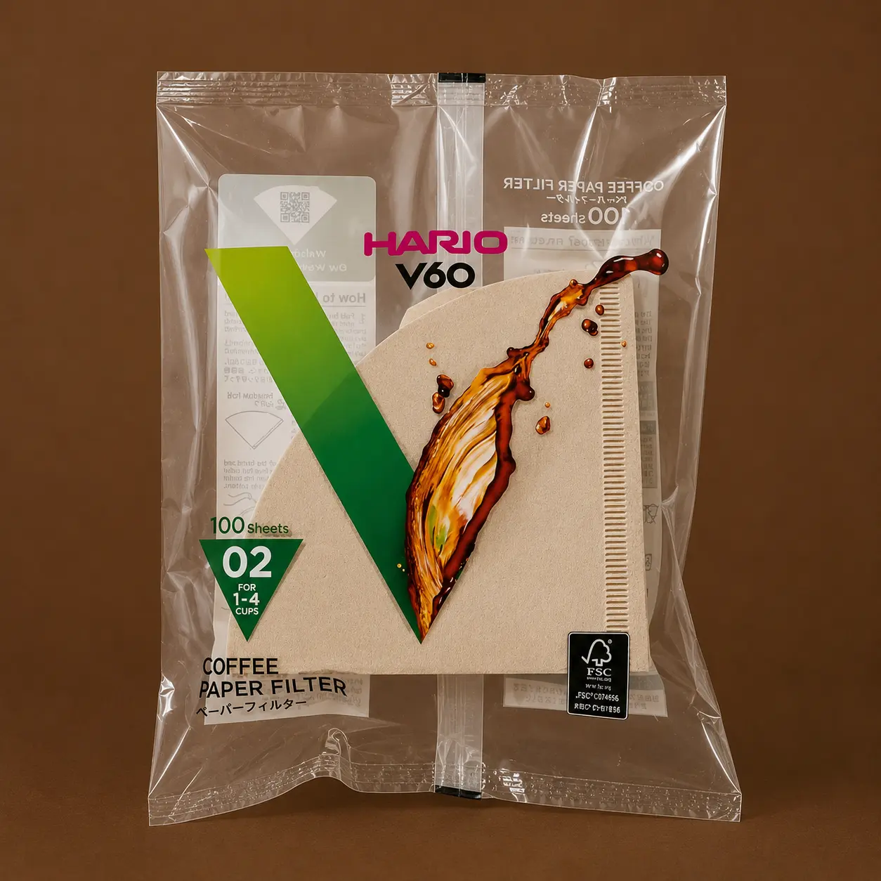 Filtry papierowe Hario V60 02