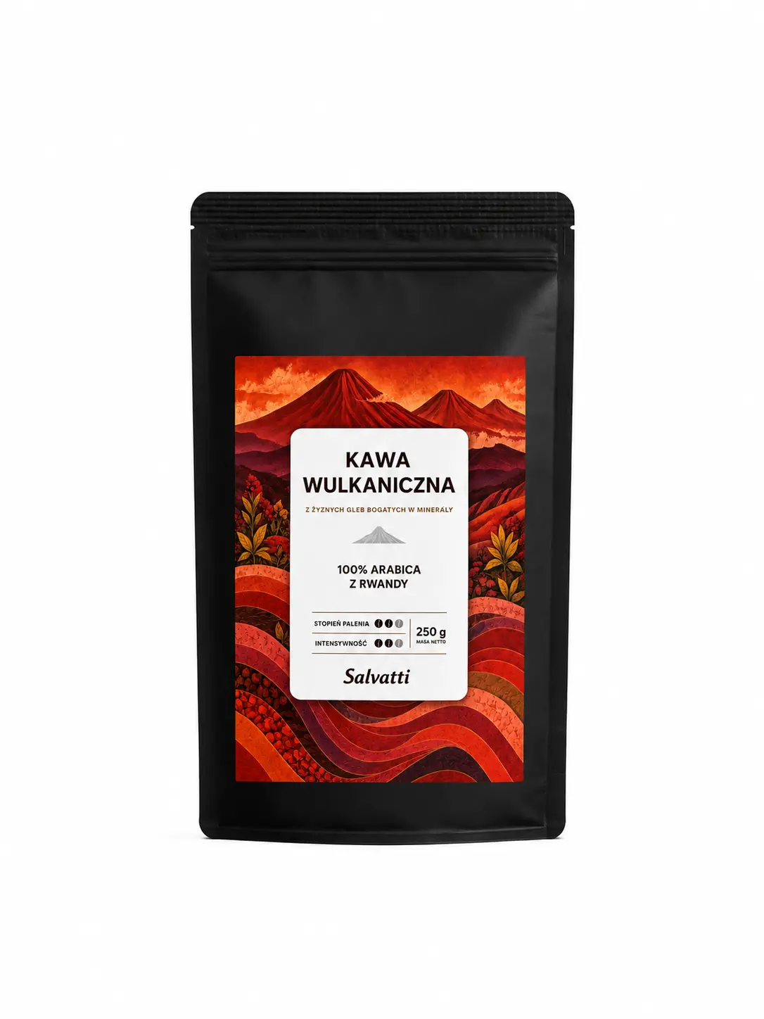Kawa ziarnista Salvatti Wulkaniczna 250g