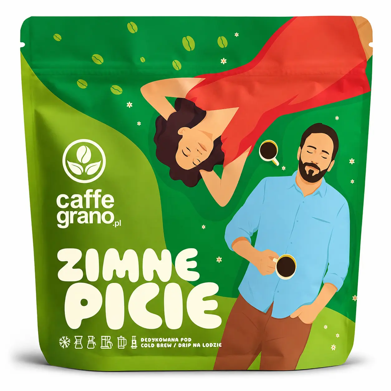 KAWA ZIARNISTA CAFFE GRANO ZIMNE PICIE