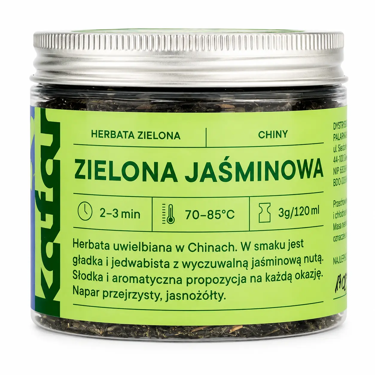 KAFAR Zielona Jaśminowa – chińska zielona herbata z jaśminem 50 g