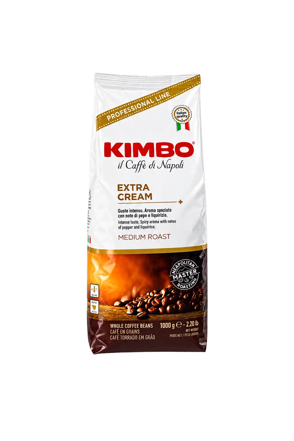 Kawa ziarnista Kimbo Espresso Bar Extra Cream 1 kg