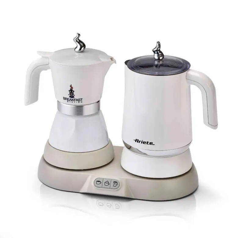 Elektryczna kawiarka ze spieniaczem Ariete 1344 - Breakfast Station 3w1