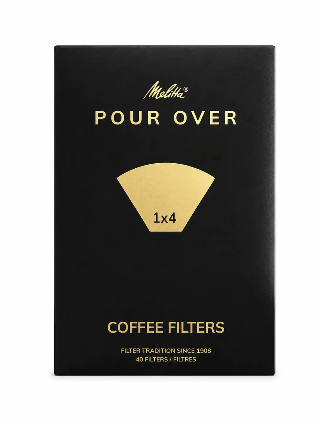 Filtry do kawy Melitta Pour Over 1x4 - 40 szt