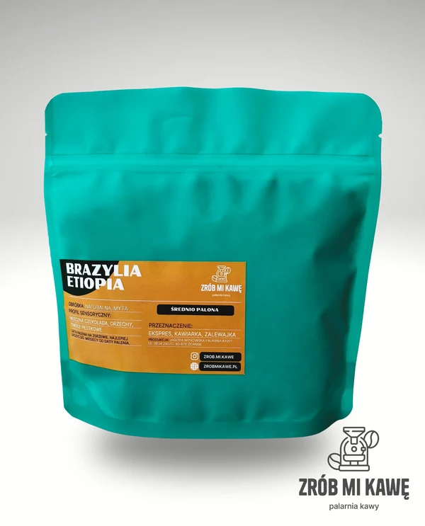 Kawa Brazylia & Etiopia - 100% arabica