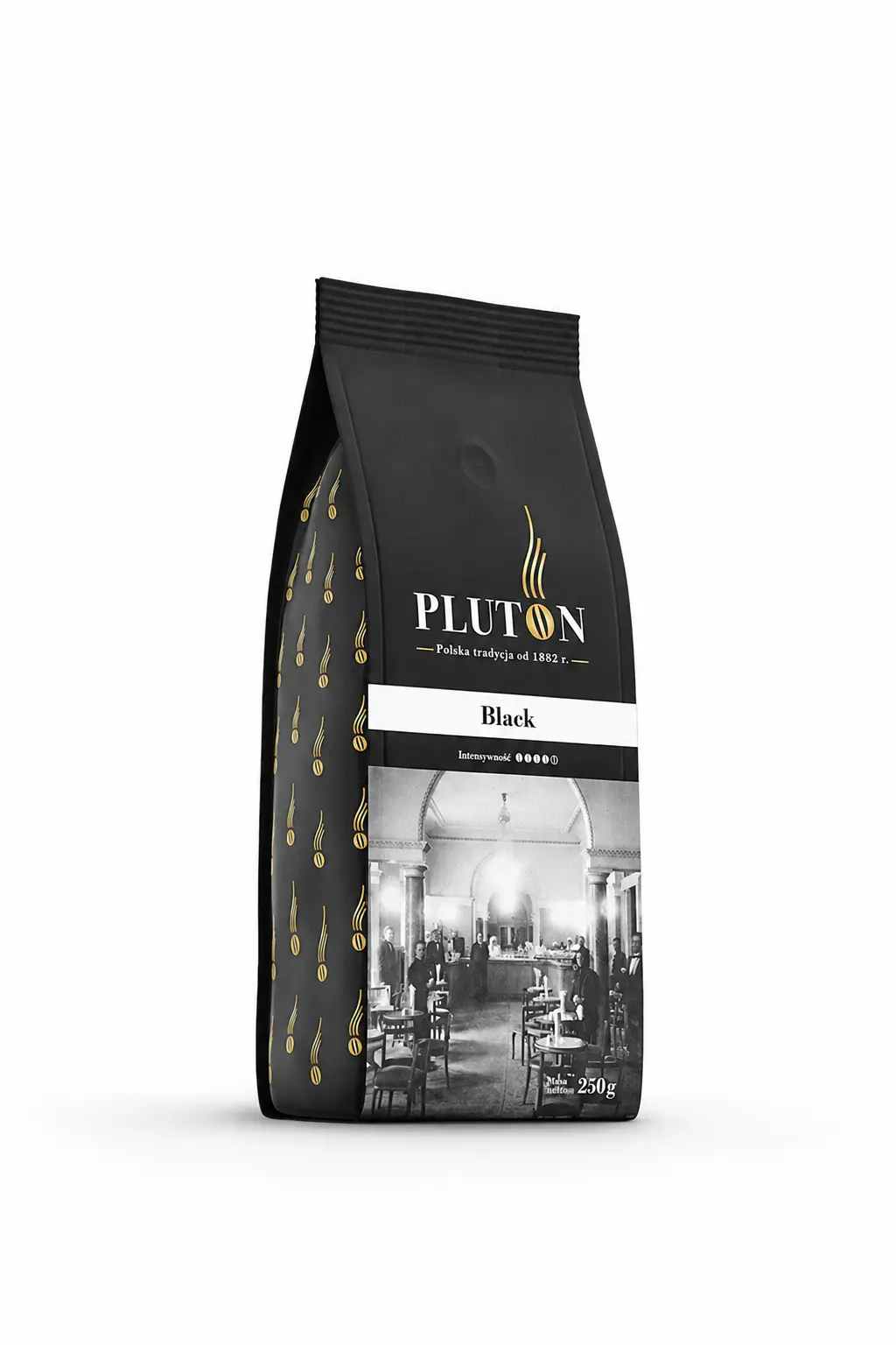Kawa mielona Pluton Black 250g