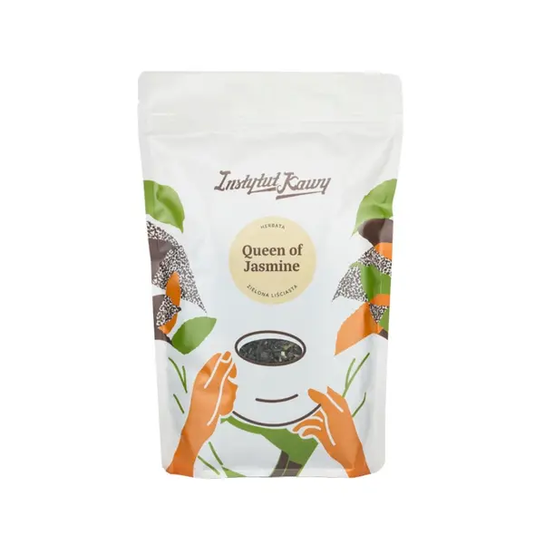 Herbata zielona Instytut Kawy Queen of Jasmine dosypka 200g
